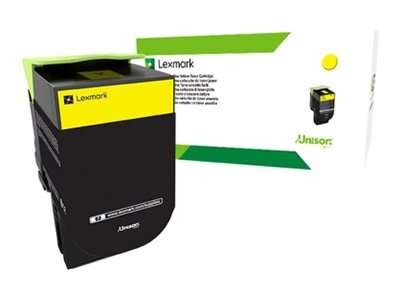 LEXMARK 702YE Gelb Tonerpatrone LCCP, LRP 70C20YE