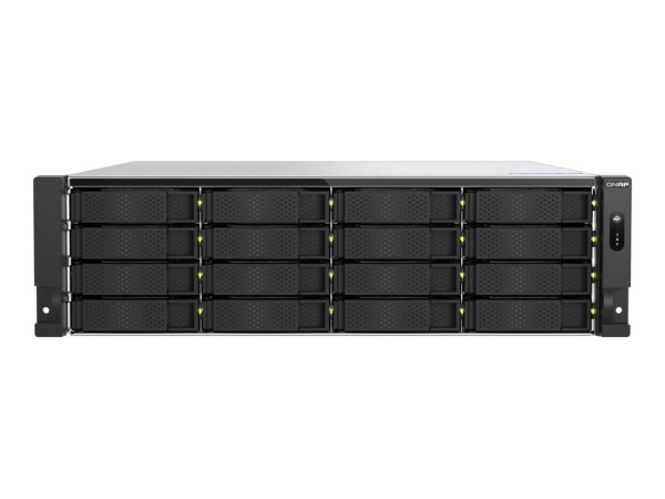 QNAP TS-h1677AXU-RP-R7-32G 3U 16-bay NAS AMD Ryzen 7 Pro 7745 8C/16T boost TS-H1677AXU-RP-R7-32G