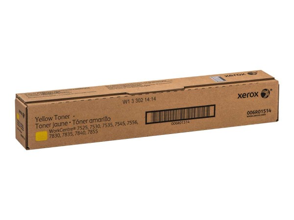 XEROX WorkCentre 7525/7530/7535/7545/7556 Gelb Tonerpatrone 006R01514