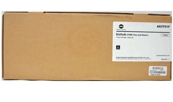 KONICA MINOLTA TNP 34 Schwarz Tonerpatrone A63T01H