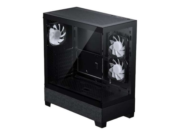 PHANTEKS XT View Matrix PC-Gehäuse, Midi-Tower, E-ATX, Tempered Glass, Matr PH-XT523VM1_DBK01