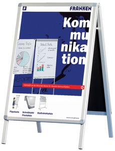 FRANKEN Plakatständer "Standard", DIN A1, 594 x 841 mm