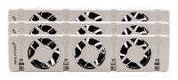ULTRON ULTRON REALPOWER Heizungslüfter HL-3,3er Set mit 3 Ventilatoren
