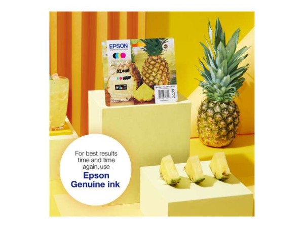 EPSON 604XL Multipack - 4er-Pack - XL - Schwarz, Gelb, Cyan, Magenta C13T10H64020