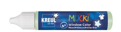 KREUL Window Color Nachtleuchtfarbe Pen "MUCKI", 29 ml