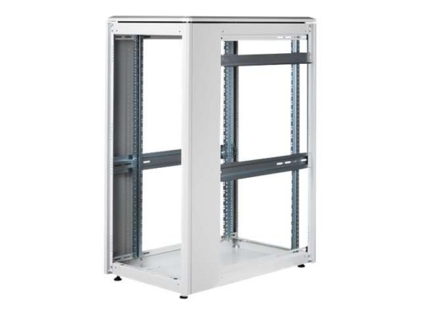 DIGITUS 26HE Netzwerkschrank Unique, 1342x600x1000mm, grau DN-31102