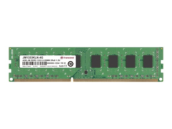 TRANSCEND DDR3-RAM 4GB PC3-10.666 CL9 Transcend
