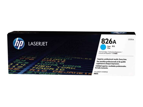HP 826A Cyan LaserJet Tonerpatrone (CF311A) CF311A