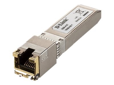 D-LINK D-LINK 10G SFP+ RJ-45 Transceiver, 10Gbit/s Full Duplex, bis zu 30m Kat.6a Kabellänge