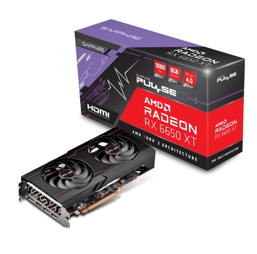 SAPPHIRE Radeon RX 6650 XT OC Pulse 8GB 11319-03-20G