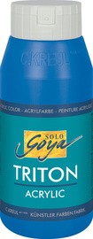 KREUL Acrylfarbe SOLO Goya TRITON, schwarz, 750 ml