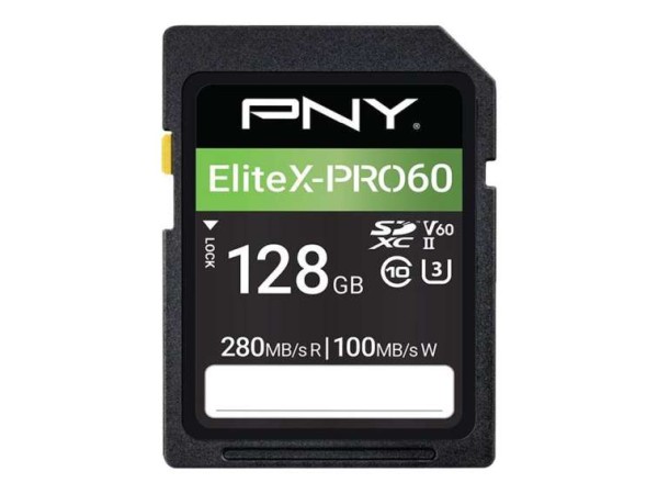 PNY X-PRO 60 Class 10 UHS-II retail 128GB P-SD128V60280EXP6-GE