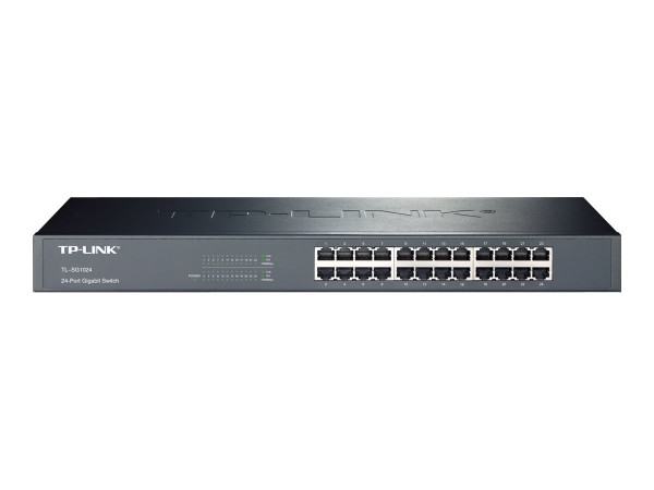 TP-LINK 24-Port Gigabit Switch Unmanaged 19" TL-SG1024