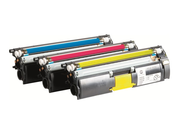 KONICA MINOLTA Toner Value Kit 3er Pack Gelb, Cyan, Magenta Tonerpatrone A0DKJ52