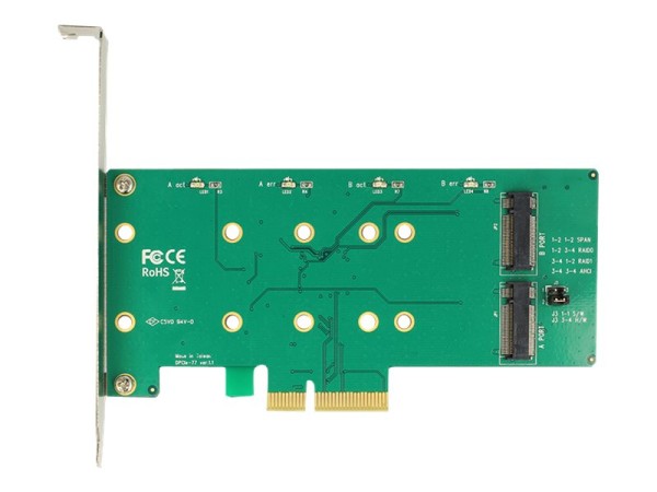 DELOCK DELOCK PCI Express Card > 2 x internal M