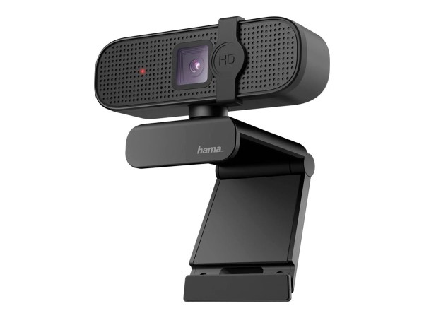 HAMA HAMA C-400 Full HD-Webcam 1920 x 1080 Pixel Klemm-Halterung