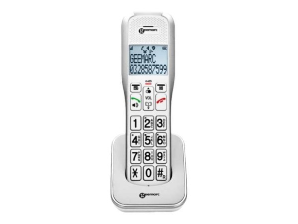 GEEMARC 595 U.L.E AD DECT Mobilteil Weiß DECT595ULEHS_WH_VDE