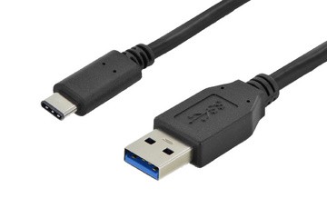 DIGITUS USB 3.0 Anschlusskabel, USB-C - USB-A, 1,0 m