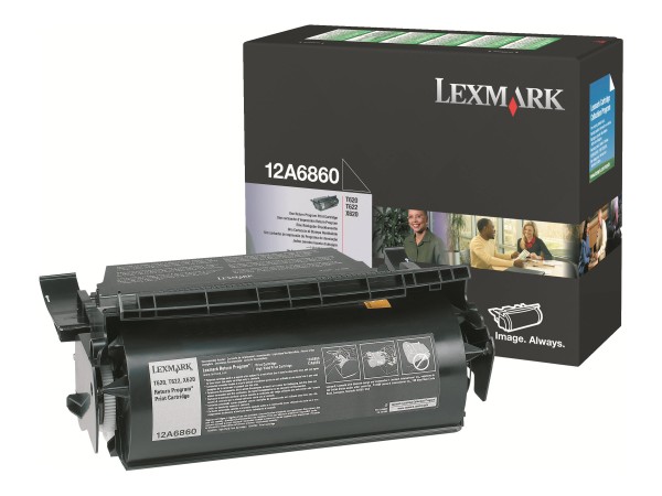 LEXMARK LEXMARK Schwarz Tonerpatrone LRP