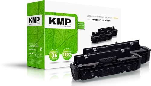 KMP Tonerkartusche ersetzt HP 410X (CF410X) 2538,3021