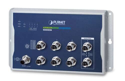 PLANET TECHNOLOGY Industrial L2+ 8-Port WGS-5225-8MT
