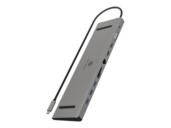 RAIDSONIC RAIDSONIC Dockingstation IcyBox USB-C -> HDMI/VGA/USB-A/LAN/3.5Stereo
