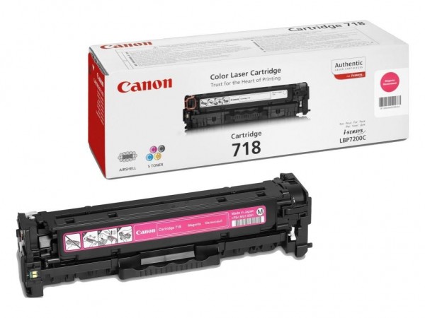 Canon 718 Magenta - Tonereinheit Original - Magenta - 2.900 Seiten