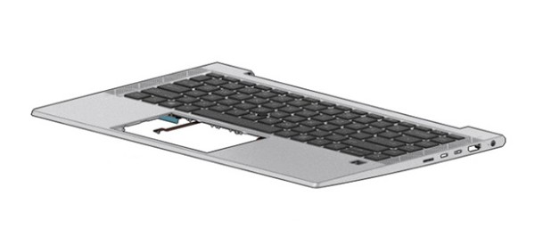 HP HP I SPS-TOP COVER W/KBD UMA BL INTL