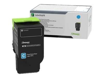 LEXMARK 78C0U20 Cyan Ultra High Yield Toner Cartridge 78C0U20