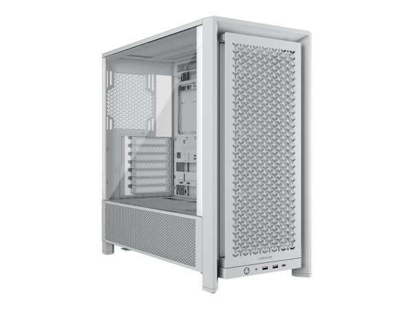 CORSAIR Geh Midi FRAME 4000D RS Mid-Tower, White CC-9011313-WW