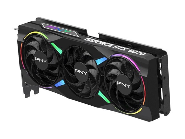 PNY PNY GeForce RTX 5070 ARGB Overclocked Triple Fan 12GB