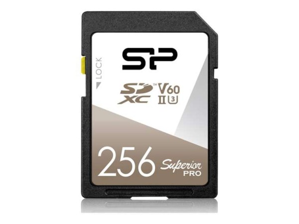 SILICON POWER SD-Card UHS-2 U3 CreatePro CR60D CL.10 256GB SP256GBSDXJV6V10