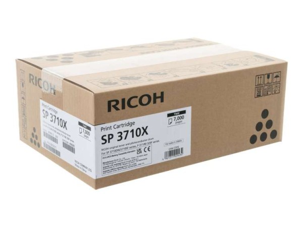 RICOH Toner schwarz SP3710 408285
