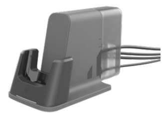 ZEBRA TC21, TC26 Workstation Cradle, allows to connect a mobile computer to CRD-TC2X-1SNWS-01