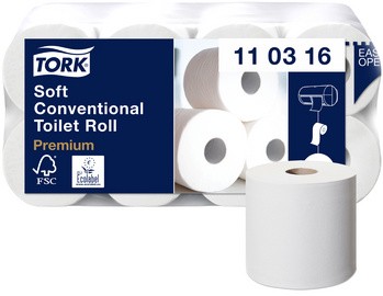 TORK Toilettenpapier, 3-lagig, weiß