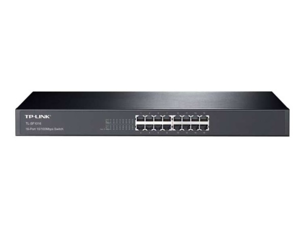 TP-LINK Switch / FE / 16-Port / 1HE / 19 Zoll ra TL-SF1016 V12.0