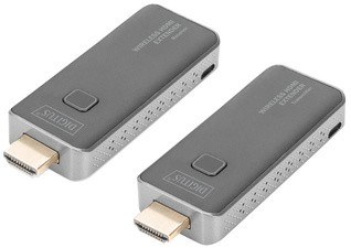 DIGITUS Wireless HDMI Extender Set, 50 m, schwarz