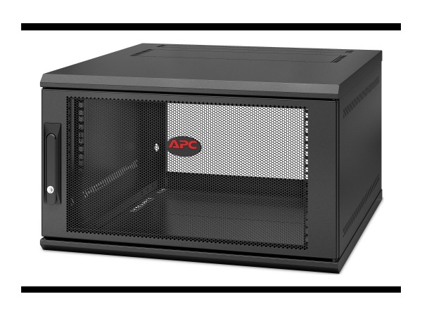 APC APC NetShelter WX 6U Single Hinged Wall-mount Enclosure 600mm Deep