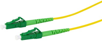 LogiLink LWL Patchkabel, 2x LC-Simplex, OS2, 15 m, gelb