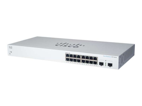 CISCO SYSTEMS CBS220 SMART 16-PORT GE POE CBS220-16P-2G-EU