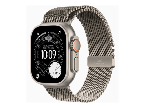 APPLE Watch Ultra 3 Titanium Cellular 49mm Natur (Milanaise Titan natur) Sm MEWW4QF/A