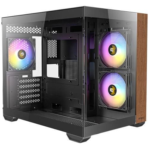 ANTEC ANTEC Mini CX600M WOOD ARGB_B Micro-ATX/Mini-ITX o.N. BK retail