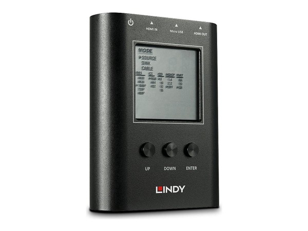 LINDY LINDY HDMI 18G Signal Analyser und Generator HDCP 1.4 & 2.2