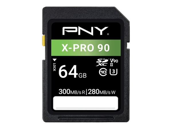 PNY PNY X-PRO 90 Class 10 U3 V90 UHS-II 64GB