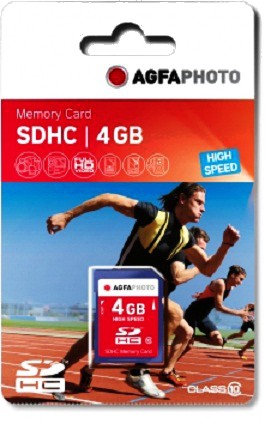 AGFA AGFA Photo SDHC Karte 4GB Class 10 / High Speed / MLC