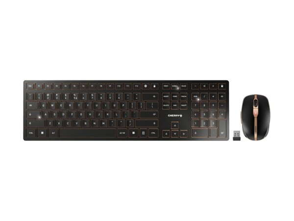CHERRY CHERRY DW 9100 SLIM EU Layout bronze/schwarz