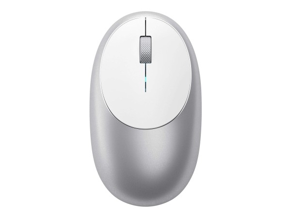 SATECHI ST-ABTCMS M1 Bluetooth Wireless Maus aus Aluminium, silber, USB-C L ST-ABTCMS