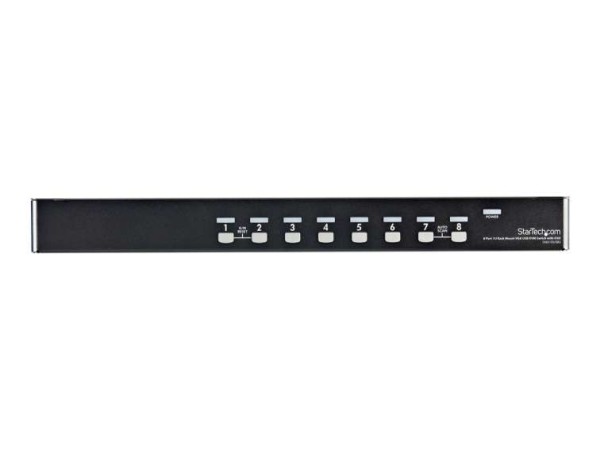 STARTECH.COM 8-Port USB KVM Switch-Set mit OSD und Kabeln Rackmontierbar SV831DUSBUK