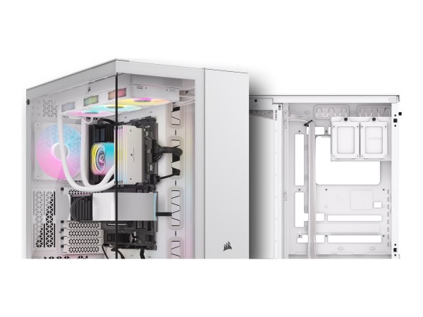 CORSAIR Geh Midi 6500X iCUE LINK RGB Dual Chamber White CC-9011270-WW