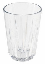 APS Trinkbecher CRYSTAL, 0,15 Liter, grau